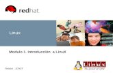 Linux1 Modulo 1. Introducciòn a LinuX Relator : JCNET.