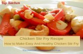 Chicken Stir Fry Recipe--How to Make Easy And Healthy Chicken Stir Fry