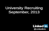 Fall Fun with LinkedIn Campus Recruiting!