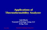 Technoform- A test tool to determine Thermoformability