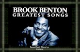 Brook Benton Jukebox