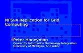 NFSv4 Replication for Grid Computing