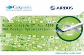 Scrum outside IT for A350XWB Design Optimization