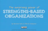 The Power of Strengths-Based Organizations