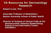 VA Resources for Dermatology Research