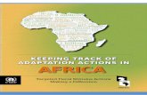 Keeping Track of Adaptation Actions in Africa Targeted Fiscal Stimulus Actions Making a Difference 2014