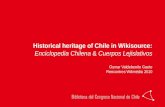 Historical heritage of Chile in Wikisource