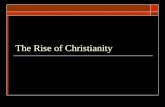 Western Civ.  Rise of Christianity