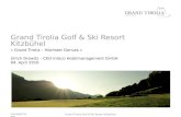 Grand Tirolia Golf & Ski Resort KitzbüHel PräSentation De 20100308