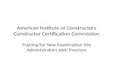CCC administrator proctor training