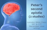 Peters Second Epistle - Study 1 of 2