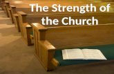 The Strength of Church - Lesson #4
