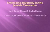 Diversity in Jewish Education