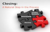 Closing: A Natural Step in the Sales Process