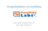 Power pointlabs quick tutorial