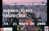 XVIth World Congress of Cardiology