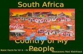 Country of my people - South Africa for Kids