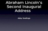 lincoln's second inaugural address