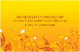 Renewed In Worship