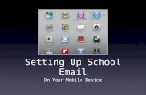 Setting Up School Email on the iPad