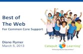 Best of the Web for Common Core Support