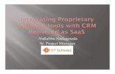 Vallabha Nadagouda - Integrating Proprietary Software Tools with CRM Delivered as SaaS - Interop Mumbai 2009