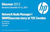 TDC Telecom’s experience with HP Network Node Manager (NNMi)