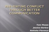 Preventing conflict through better communication[1]