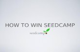 How To Win Seedcamp