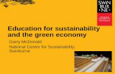 Education For Sustainability Ncs&Tdc
