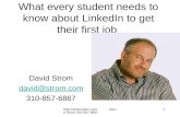 AITP: What every student needs to know about LinkedIn to get their first job