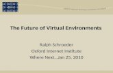The Future of Virtual Environments