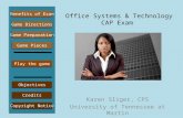 Office Systems & Technology Review: CAP Exam