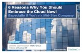 6 Reasons To Embrace Cloud Computing Now