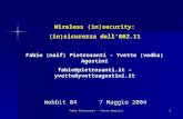 2004: Webbit Padova 04: Wireless (in)security