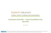Employee benefits paternity-maternity benefits