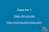 Computer notes - data structures