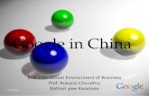 Google in china
