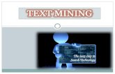 Text mining and data mining