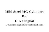 Mild Steel Mg Cylinder