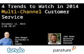 4 trends to watch in 2014 multi channel customer service - preview