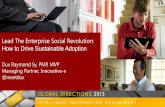 Lead the enterprise social revolution: How to drive substainable adoption, Innovate-e