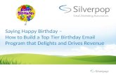Birthday Email Programs Examples