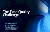 The data quality challenge