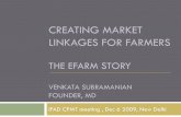 Creating Market Linkages For Farmers