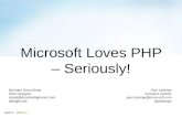 Microsoft loves PHP. Seriously.