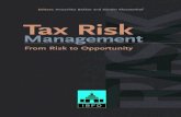Tax Risk Management   From Risk To Opportunity
