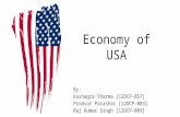 Economy of USA- An Current overview