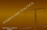 Power and politics by radha