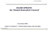 JAN 2010 NSAW Town Hall Meeting & Tenant Executive Council Update